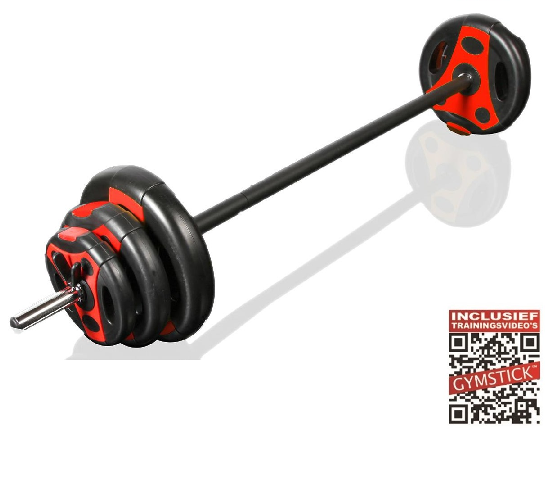 Gymstick Pump Set - 20 kg - Met Online Trainingsvideo's