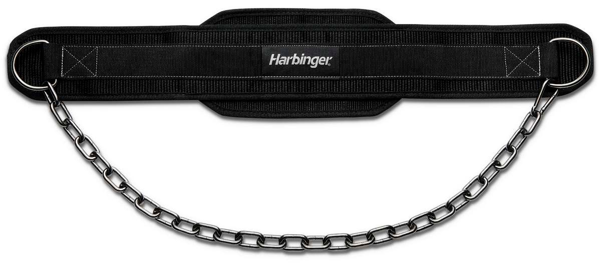 Harbinger Polypro Dip Belt - Gunmetal - Zwart