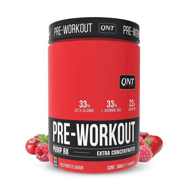 QNT Pump RX Pre-Workout Extra Concentrated - 300 gr - Red Fruits