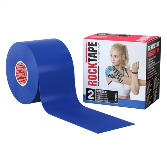 RockTape Classic Kinesiotape - Sporttape - 5 cm x 5 m - Navy