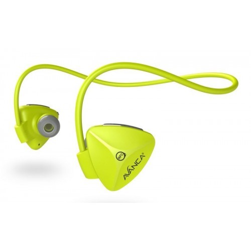 Avanca D1 Bluetooth Headset - Neon Yellow