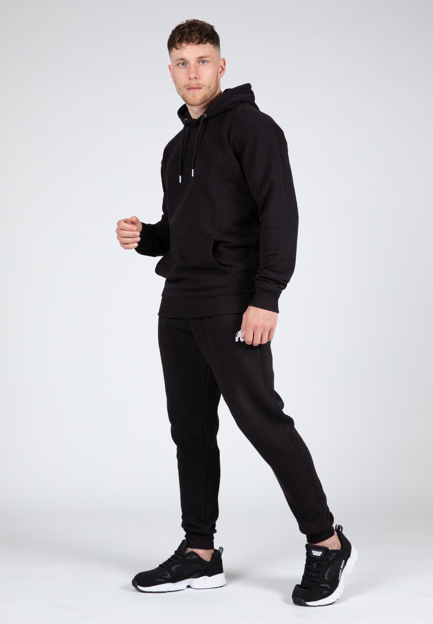 Gorilla Wear Crowley Oversized Hoodie - Zwart