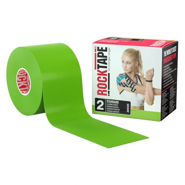 RockTape Classic Kinesiotape - Sporttape - 5 cm x 5 m - Lime