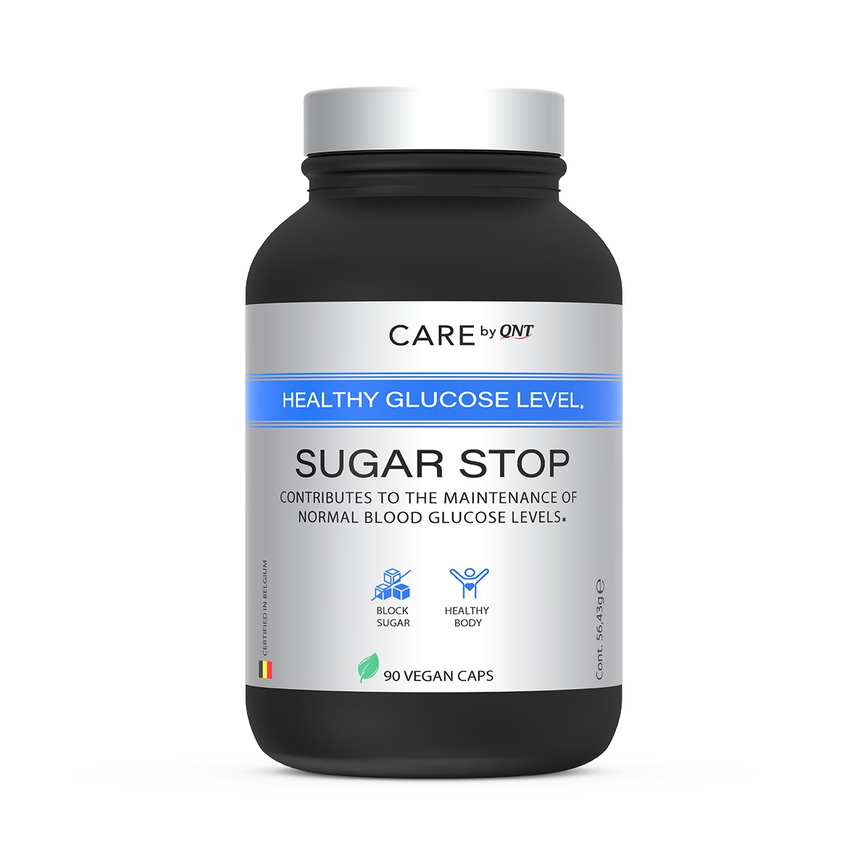 QNT Care Sugar Stop - 90 Vegan Capsules