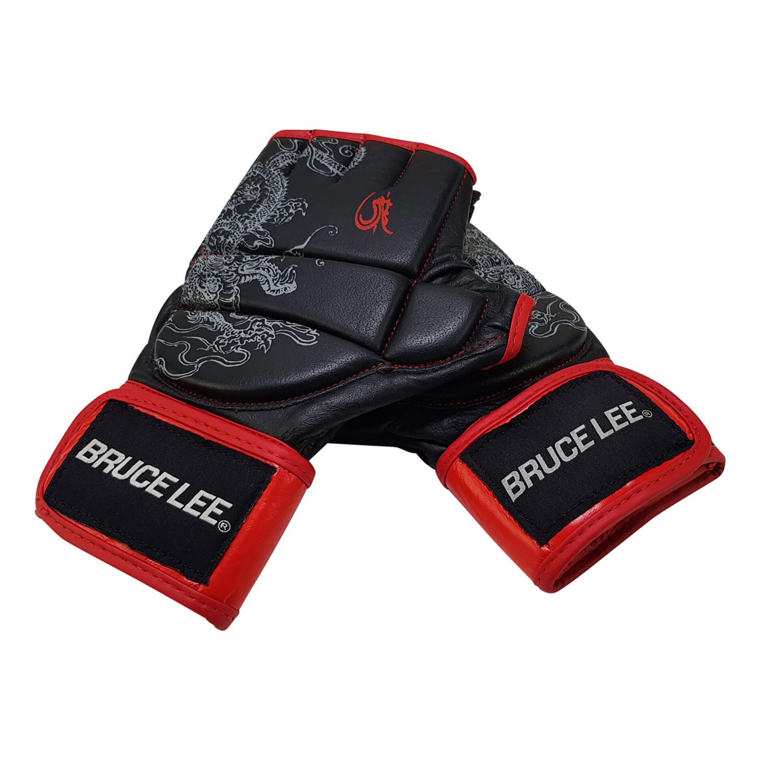 Bruce Lee Dragon MMA Grappling Handschoenen - L