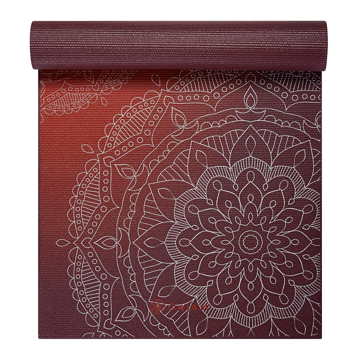 Gaiam Yoga Mat - 6 mm - Metallic Sun