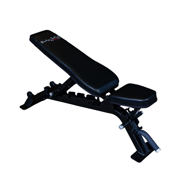 Body-Solid Pro Club Line Verstelbare Flat/Incline/Decline Trainingsbank - Fitnessbank - Zwart