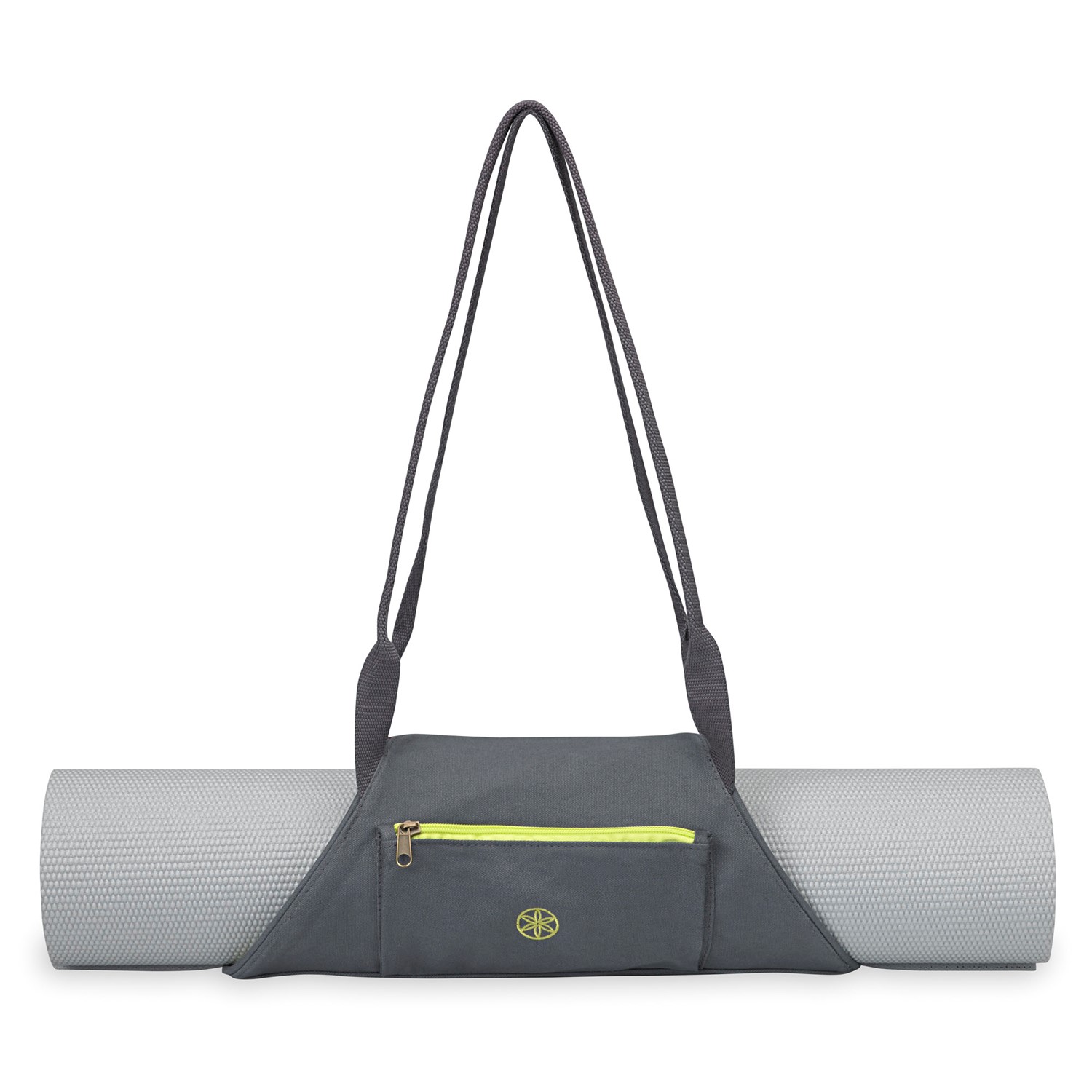 Gaiam On The Go Yogamat Tas - Citron / Storm