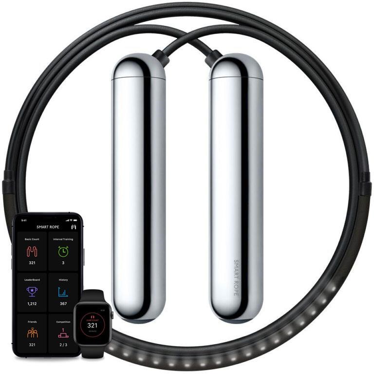 Smart Rope LED Springtouw - Chroom - M