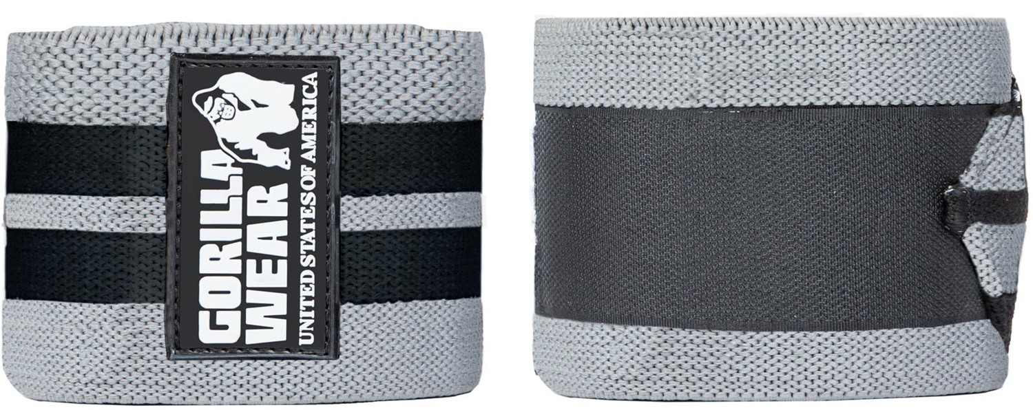 Knee Wraps - Gray/Black