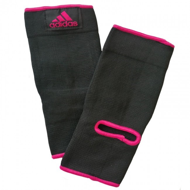 Adidas Enkelbeschermers Zwart/Roze - XS