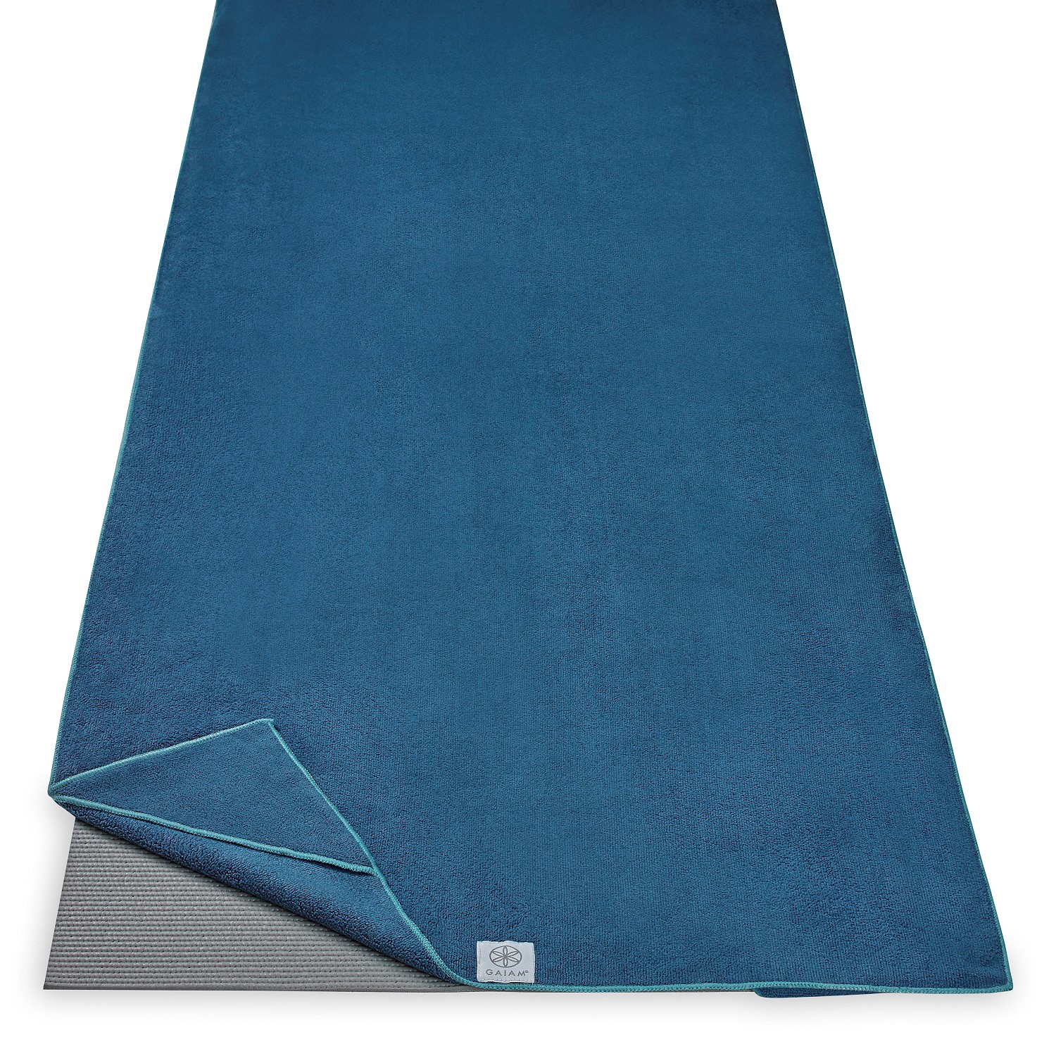 Gaiam Stay Put Yoga Handdoek - Lake