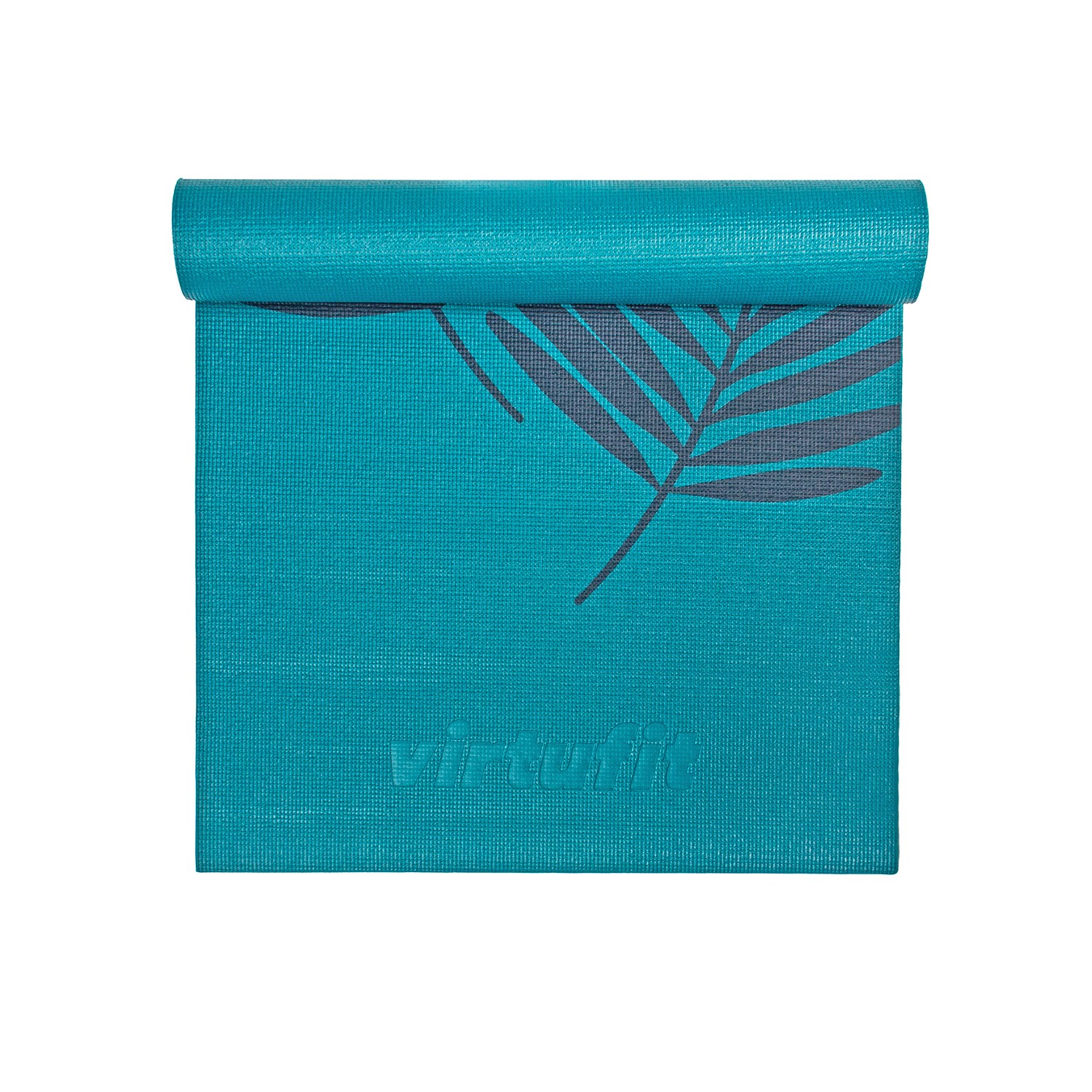 VirtuFit Premium Yogamat - 183 x 61 x 0,6 cm - Ocean Green Forest