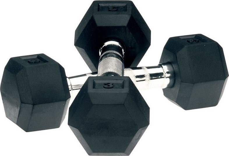 Muscle Power Hexa Dumbbell - Per Stuk - 45 kg