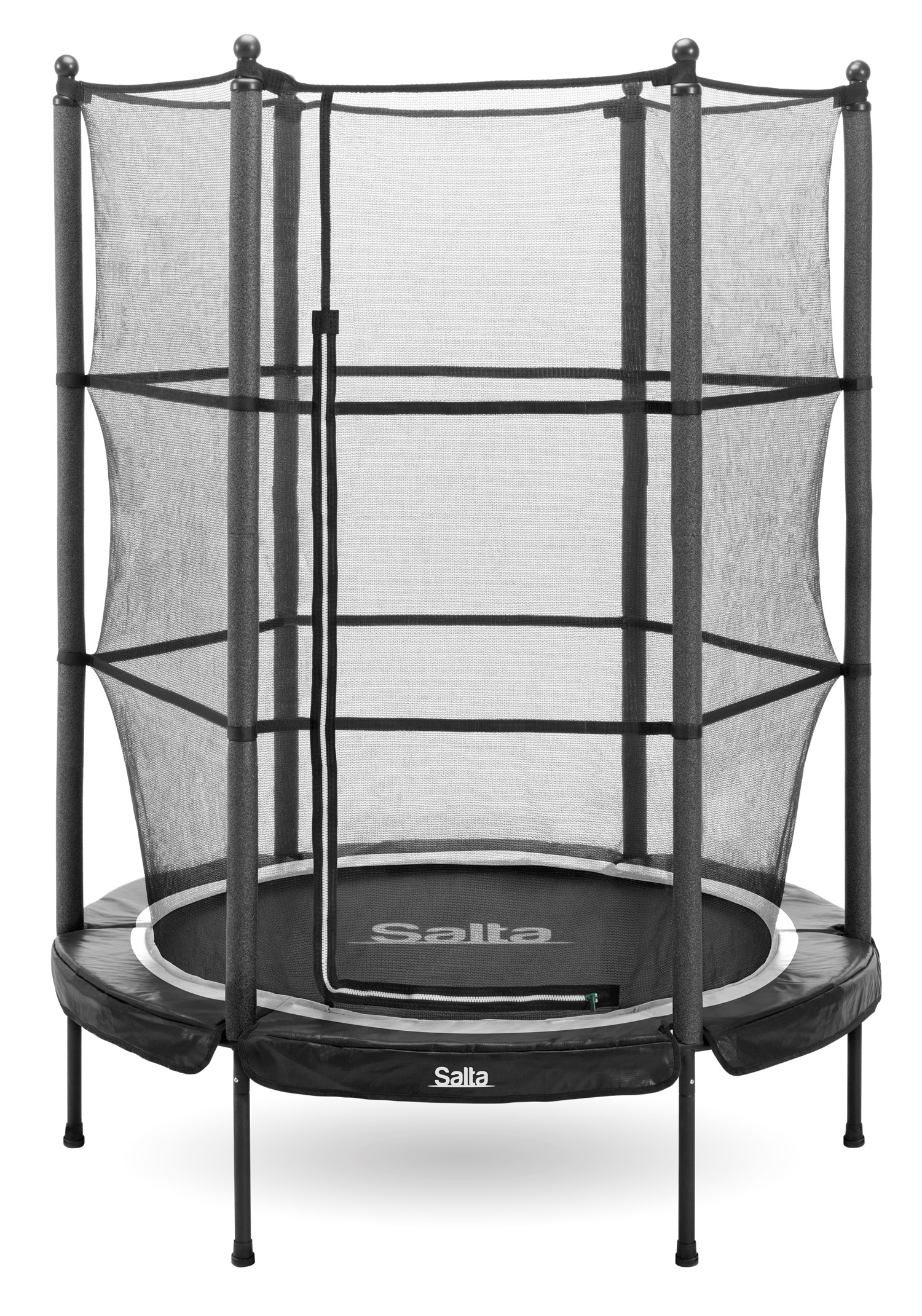 Salta Junior Trampoline met Veiligheidsnet - 140 cm - Zwart