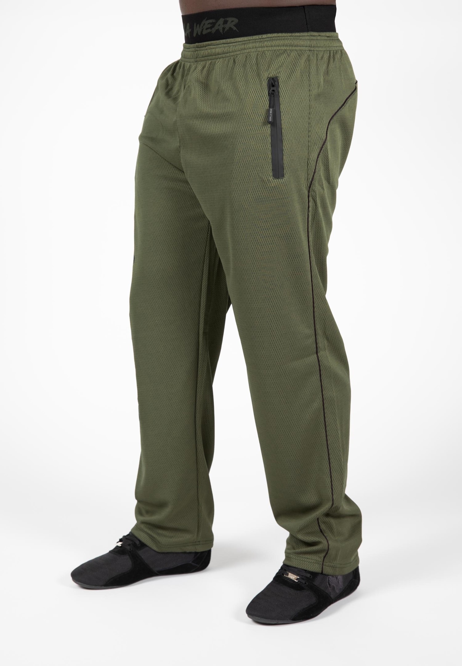 Mercury Mesh Pants - Army Green/Black