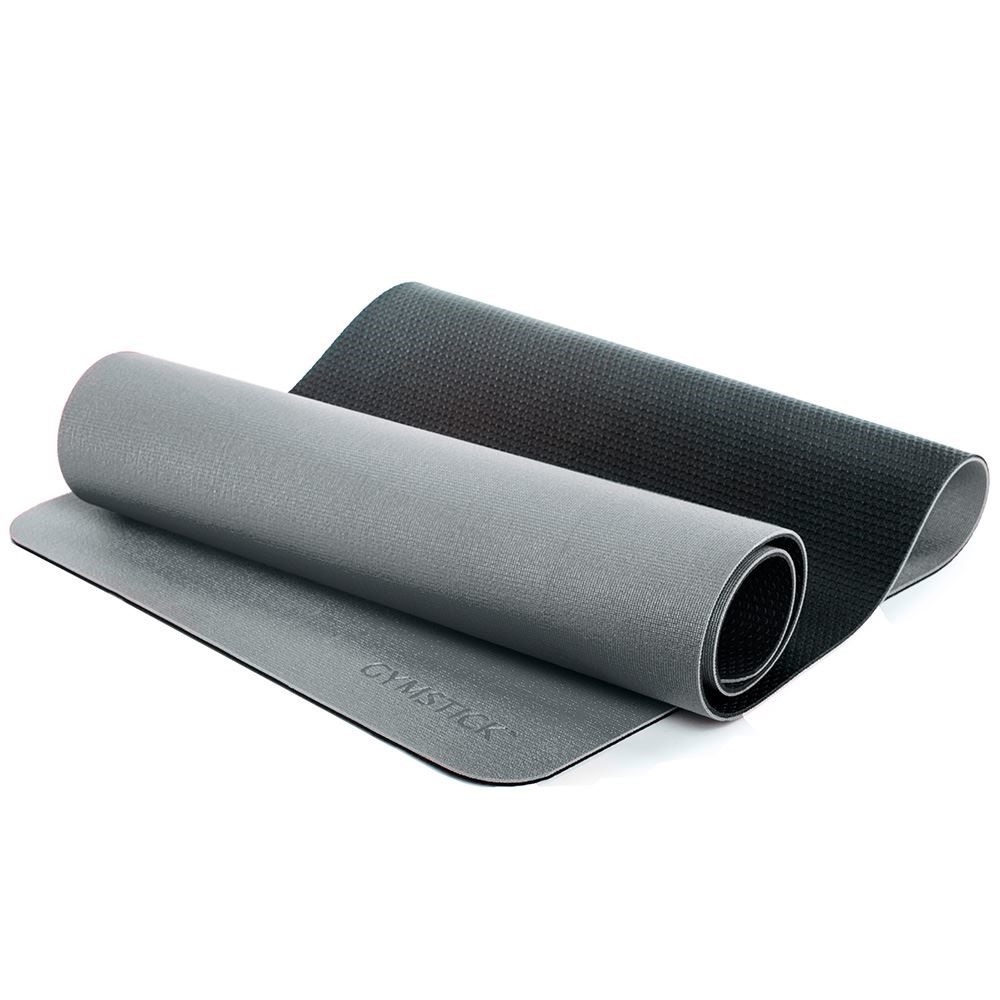 Gymstick Pro Yoga Mat - Met Online Trainingsvideo's - Grey/Black