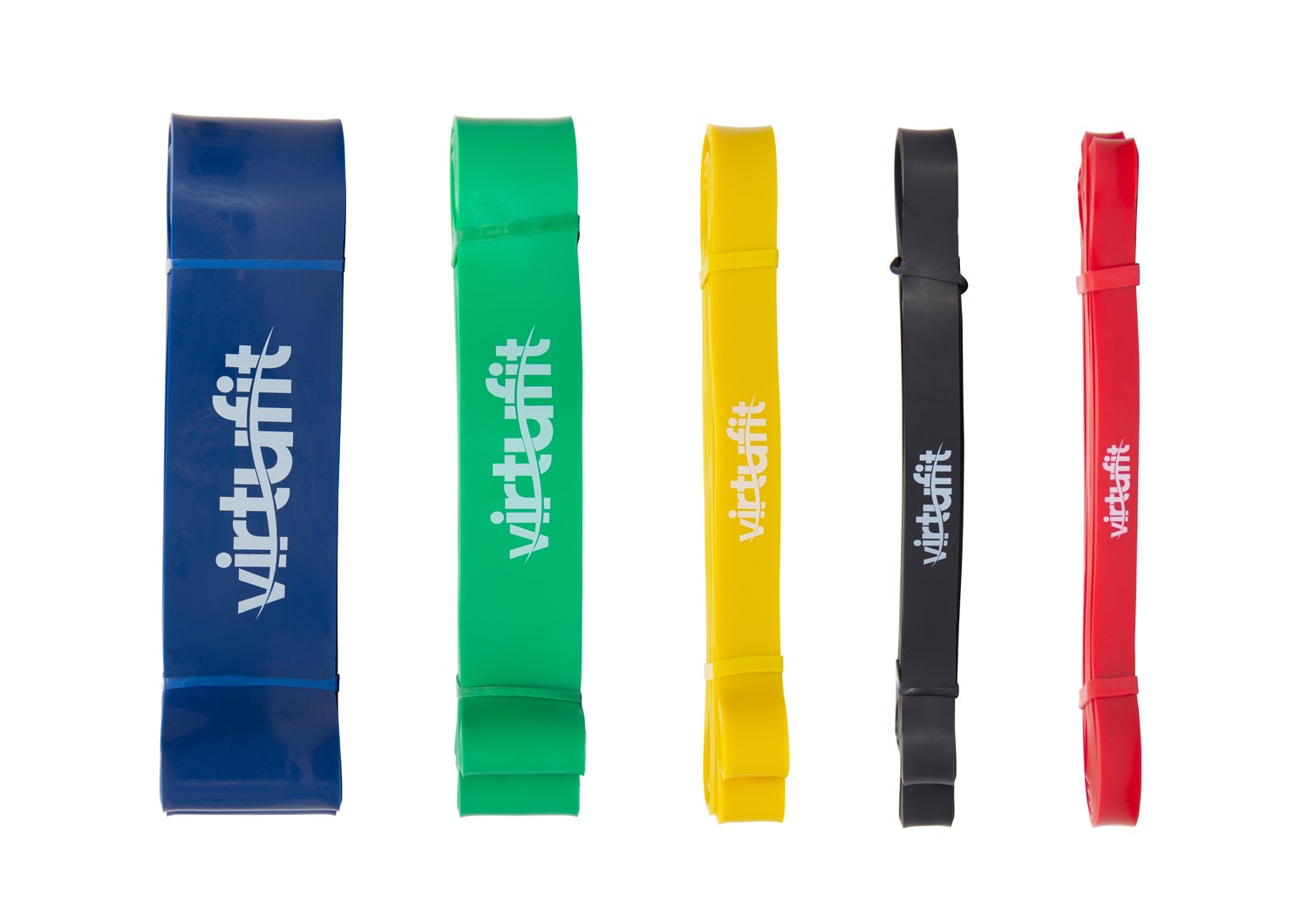 VirtuFit Pro Power Bands - Weerstandsbanden Set - 5 Stuks