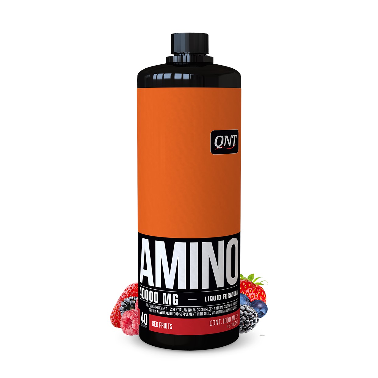 QNT Amino Acid Liquid - BCAA - 1000 ml - Forest Fruits