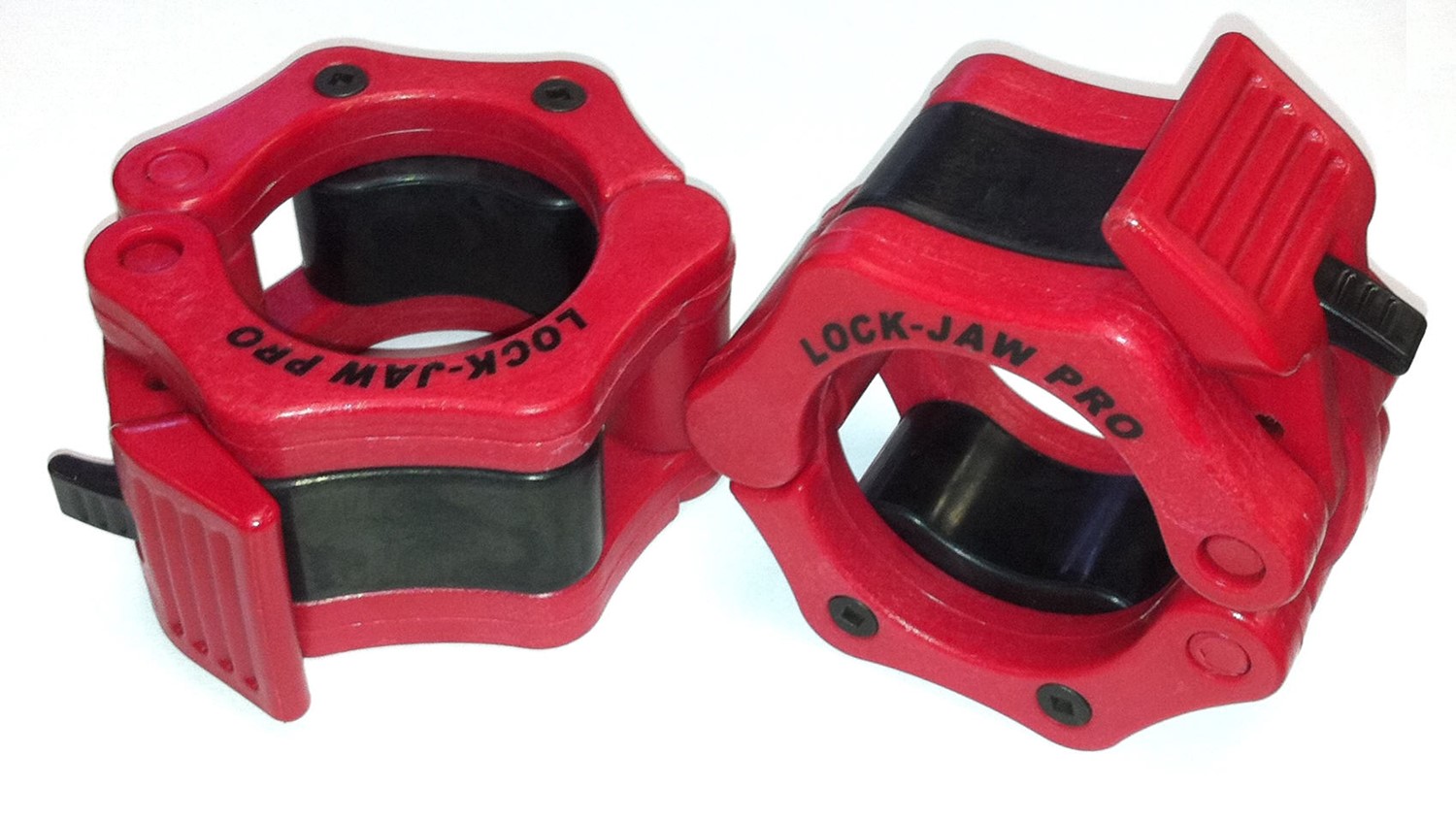 Body-Solid Lock-Jaw Pro Collars - Rood