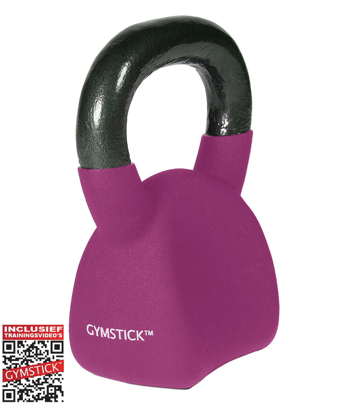 Gymstick Ergo Kettlebell 4 kg - Met Online Trainingsvideo's