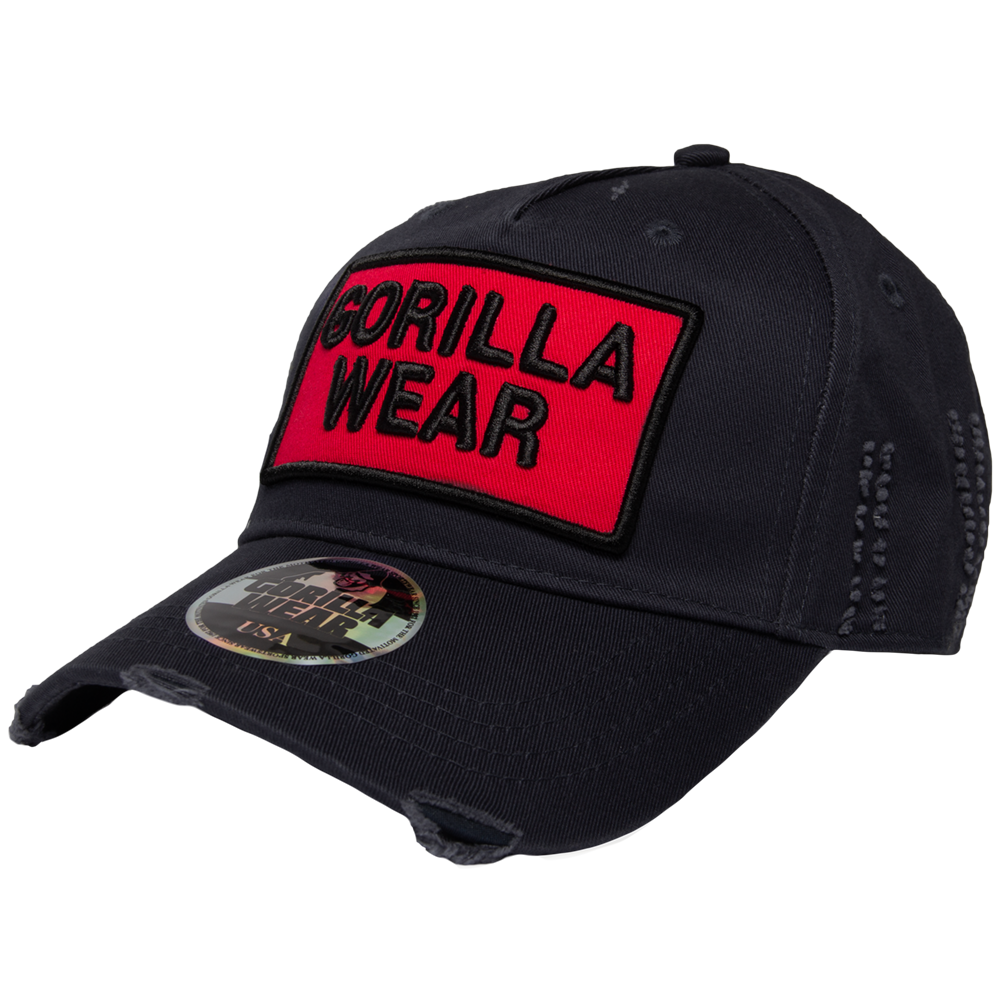 Gorilla Wear Harrison Pet - Zwart/Rood