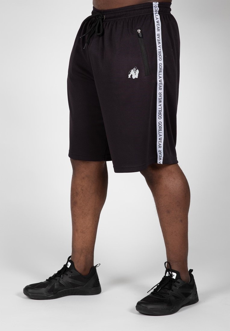 Gorilla Wear Reydon Mesh Shorts 2.0 - Zwart - M