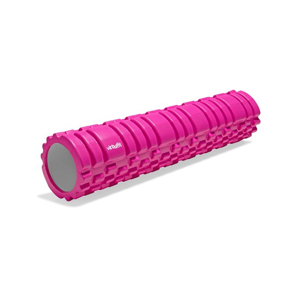 VirtuFit Grid Foam Roller - Massage roller - 62 cm - Roze