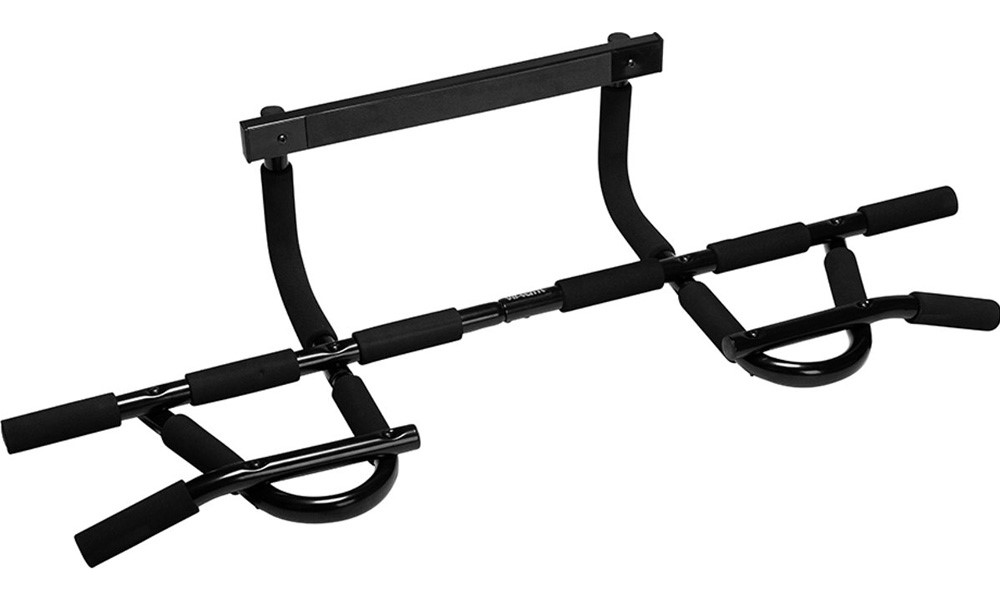 VirtuFit Multifunctionele Optrekstang - Pull Up Bar Deluxe - Zwart - Tweedekans