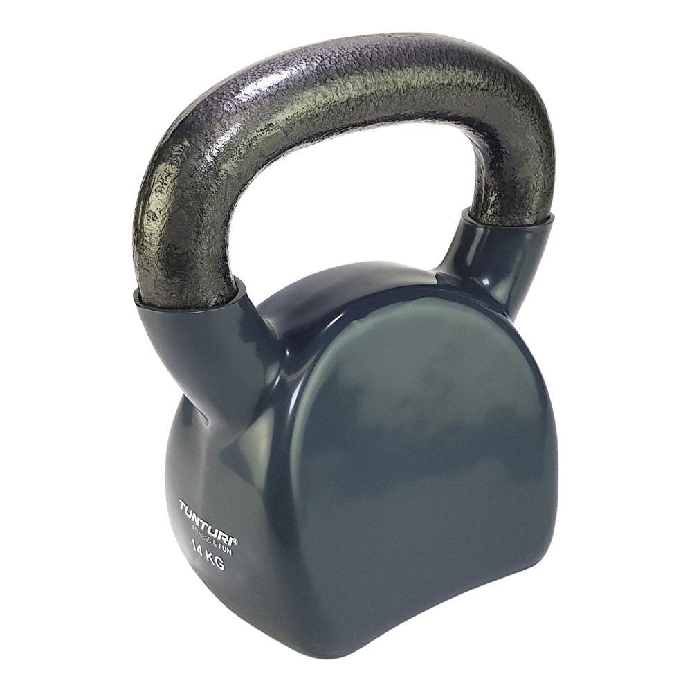 Tunturi Vinyl Kettlebell - 14 kg