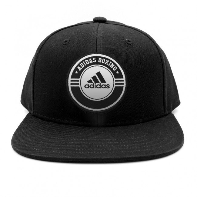 Adidas Snap-Back Patch Boxing Pet - Zwart/Wit