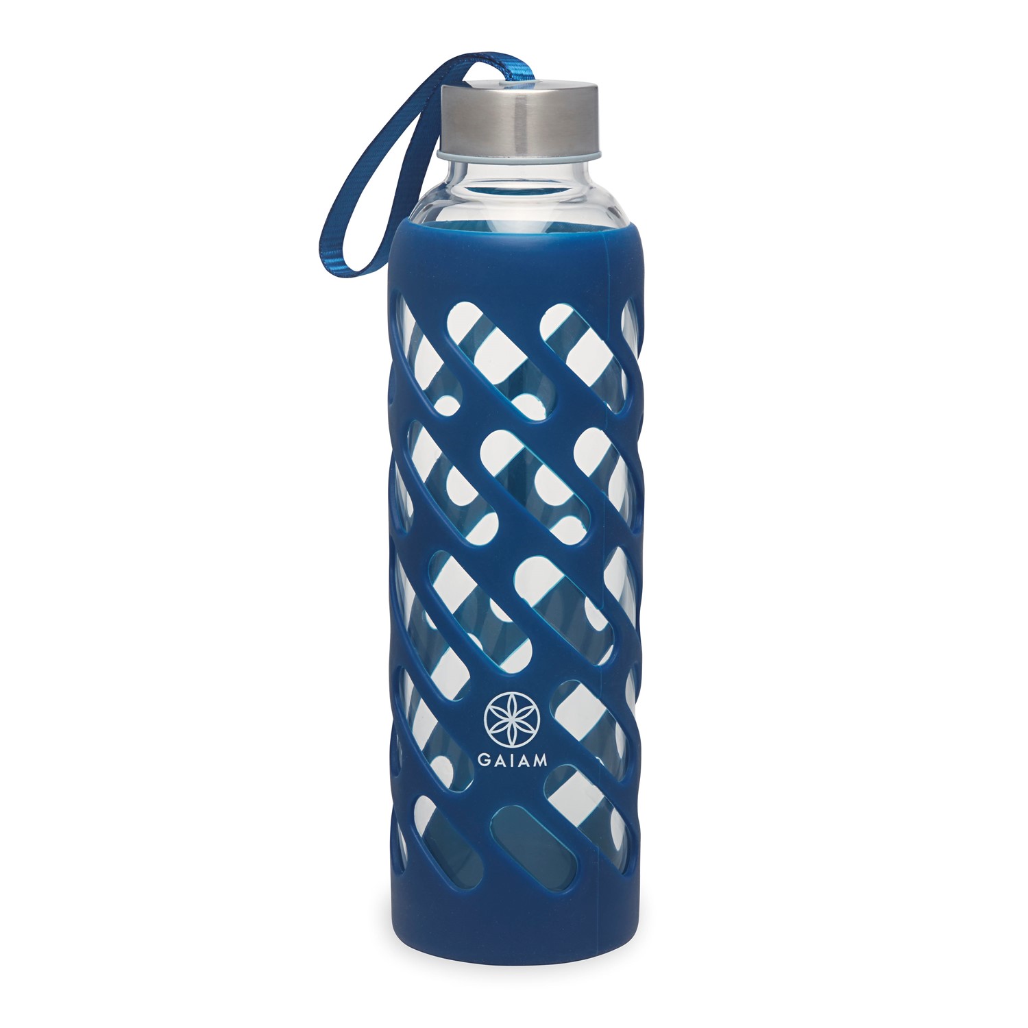 Gaiam Sure Grip Waterfles - 590 ml - Denim