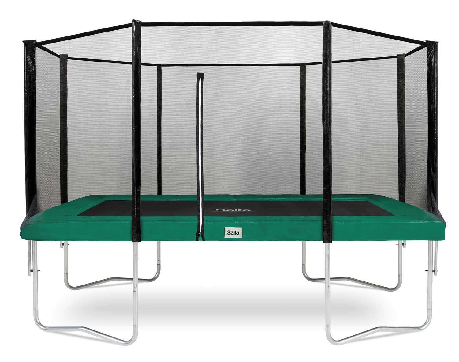 Salta Combo Trampoline met Veiligheidsnet - 244 x 396 cm - Groen