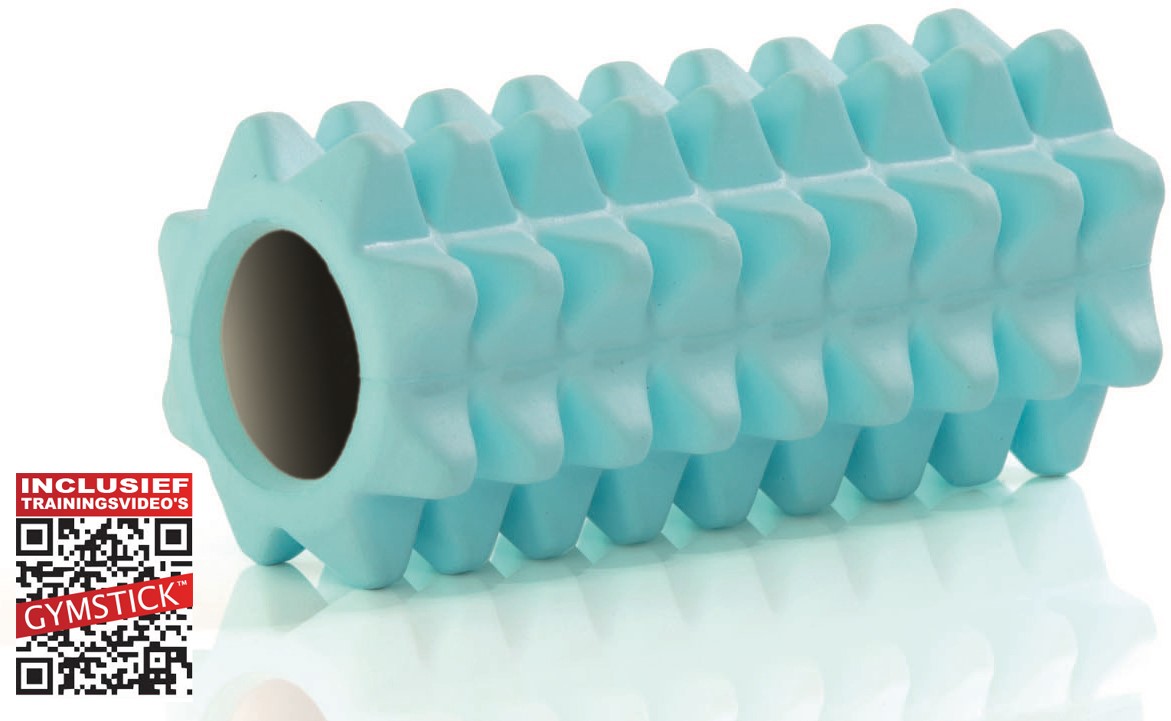 Gymstick Active Mini Foam Roller - 15cm - Met Online Trainingsvideo's