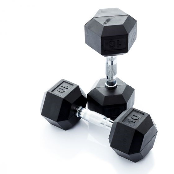 Muscle Power Hexa Dumbbell - Per Stuk - 10 kg