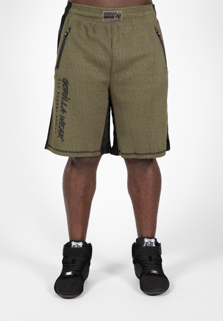 Augustine Old School Shorts - Army Green