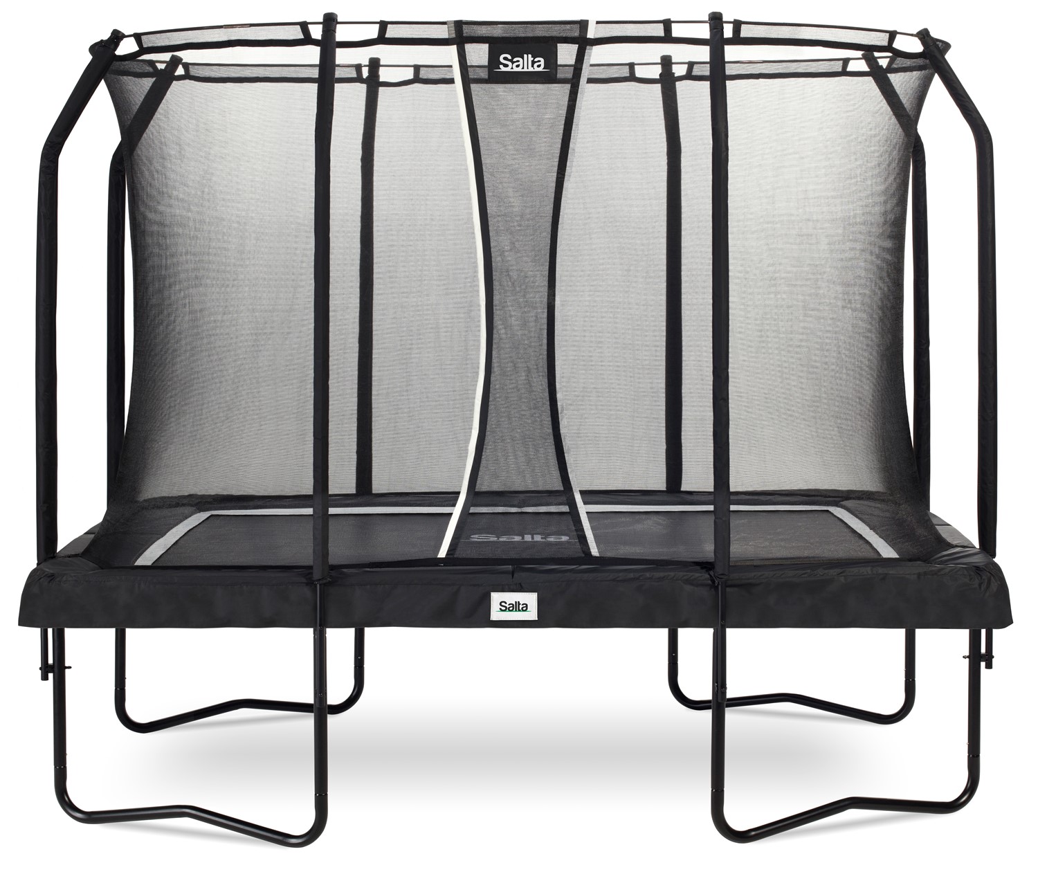 Salta Premium Edition Trampoline met Veiligheidsnet - Zwart - 214 x 305 cm