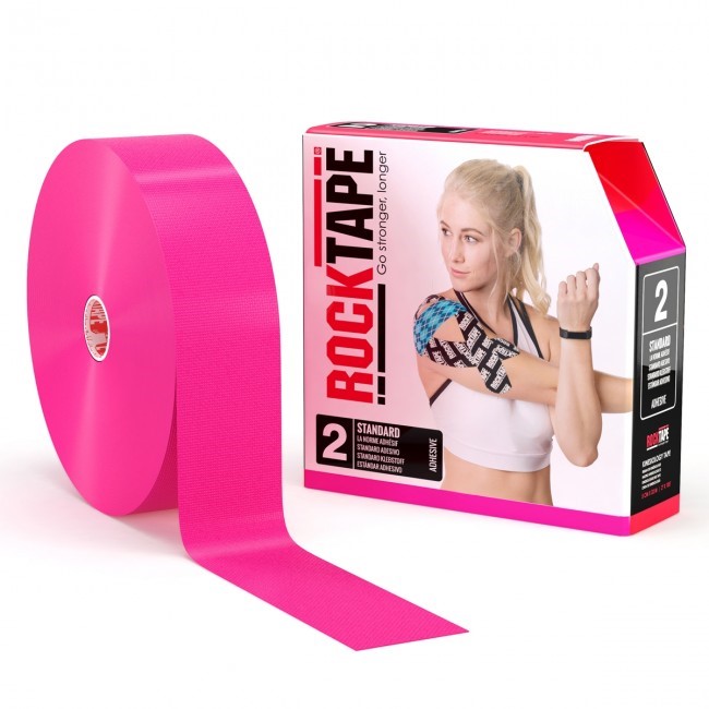 RockTape Classic Kinesiotape - Sporttape - 5 cm x 32 m - Roze