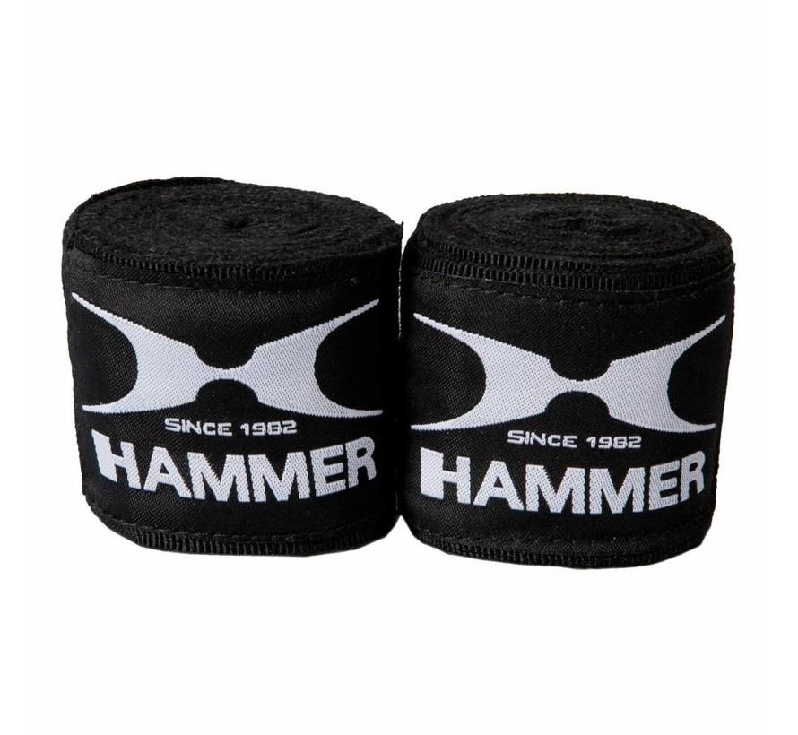 Hammer Boxing Bandages - Per Paar - Zwart