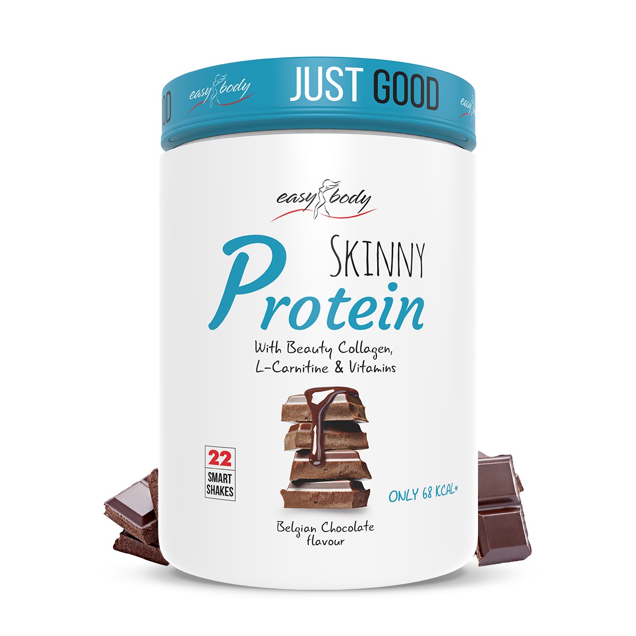 QNT Skinny Protein Shake - 450 gr - Belgian Chocolate