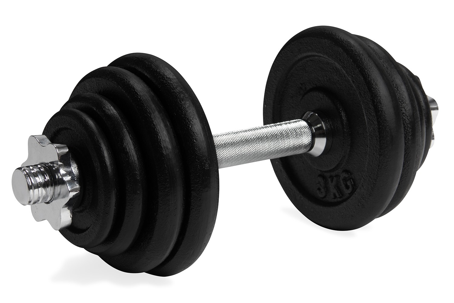 VirtuFit Verstelbare Dumbbellset Pro - Halterset - Gietijzer - 1 x 15 kg