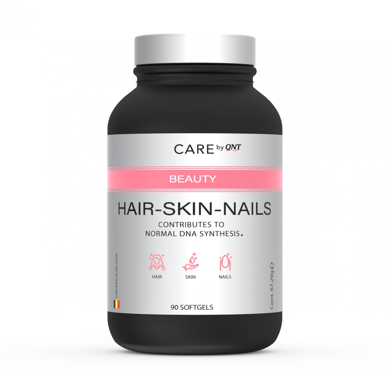 QNT Care Hair-Skin-Nails - 90 Capsules