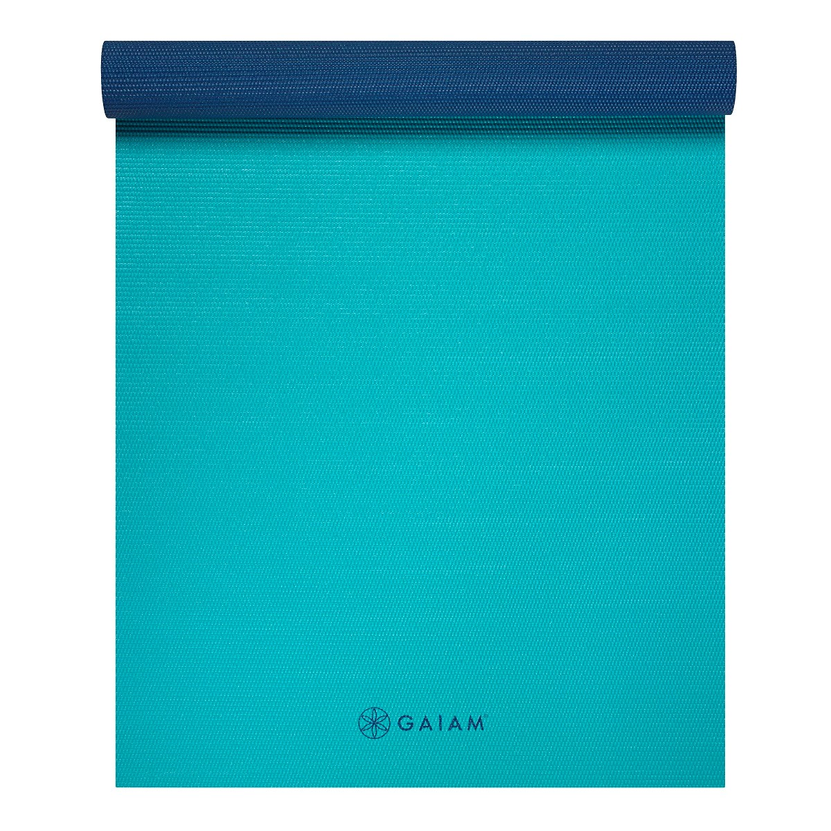 Gaiam 2-Color Yoga Mat - 4 mm - Open Sea