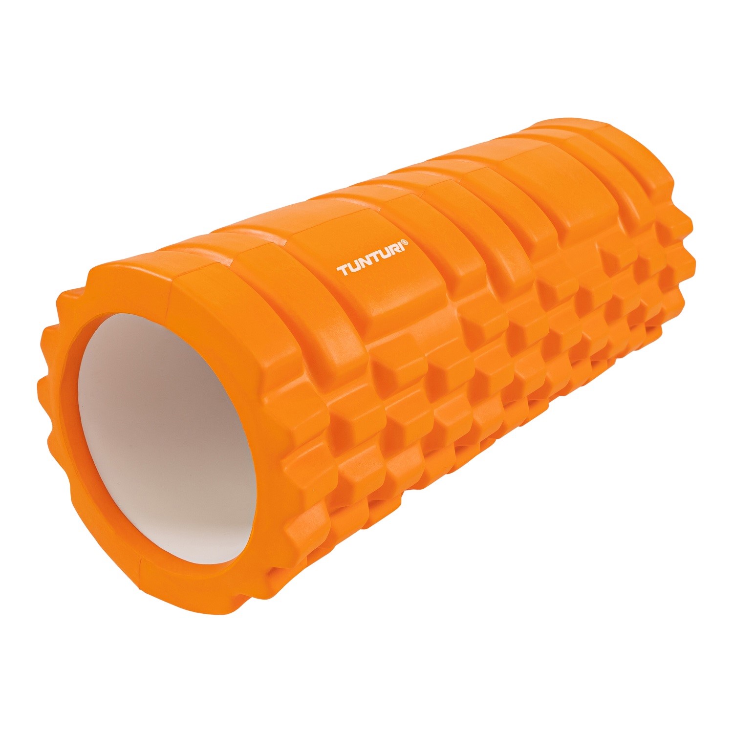 Tunturi Foam Grid Roller - 33 cm - Oranje