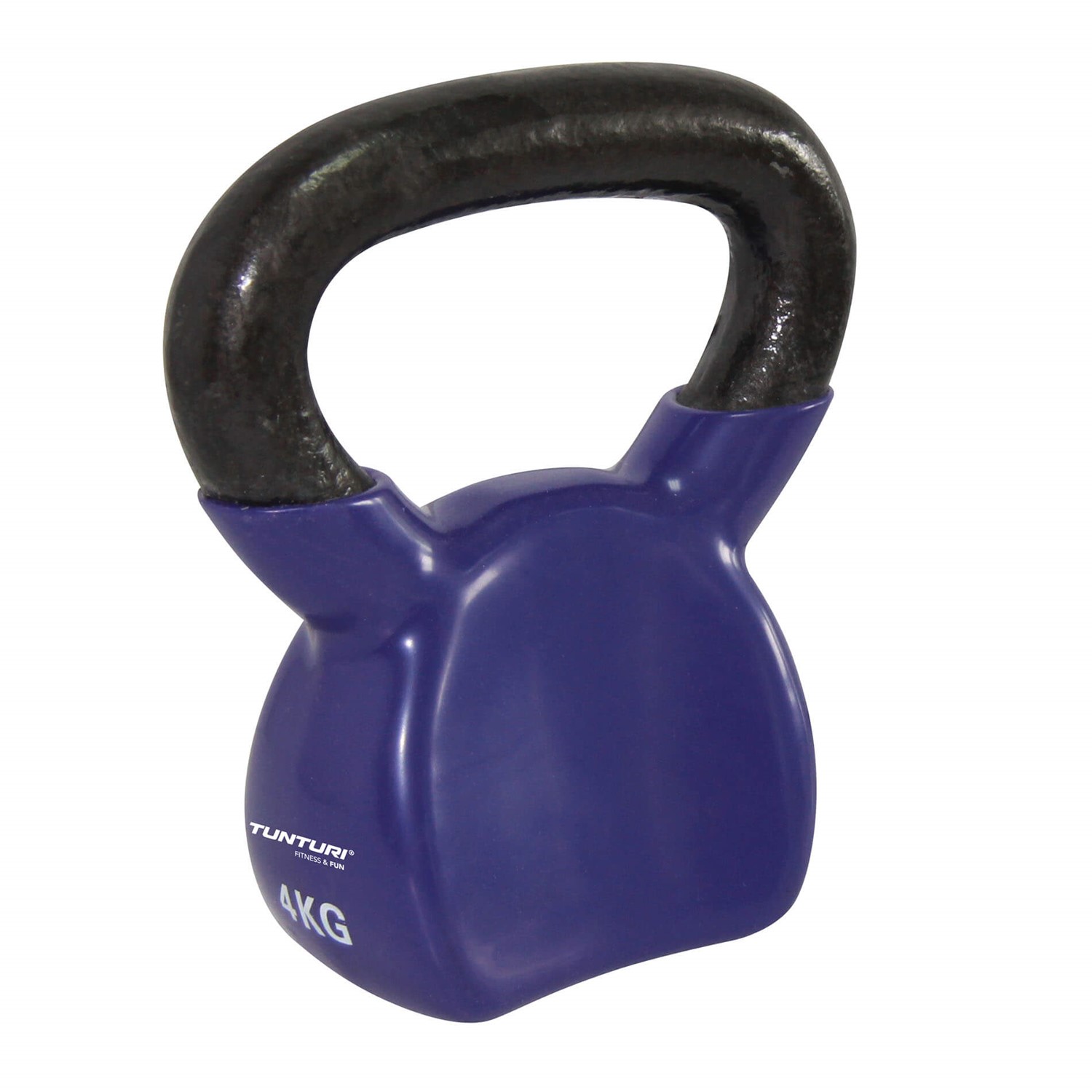 Tunturi Vinyl Kettlebell - 4 kg