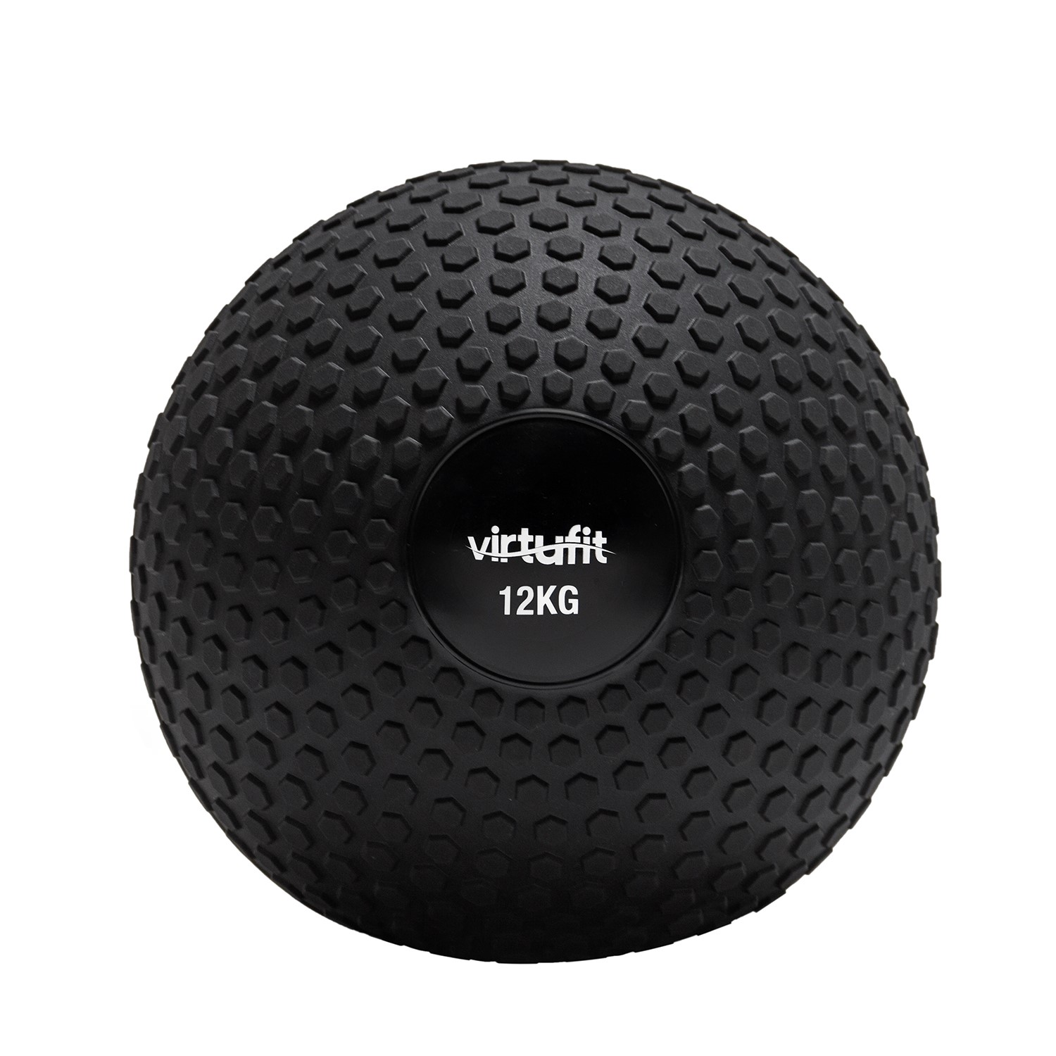 VirtuFit Slam Ball– Fitness Bal – 12 kg – Zwart