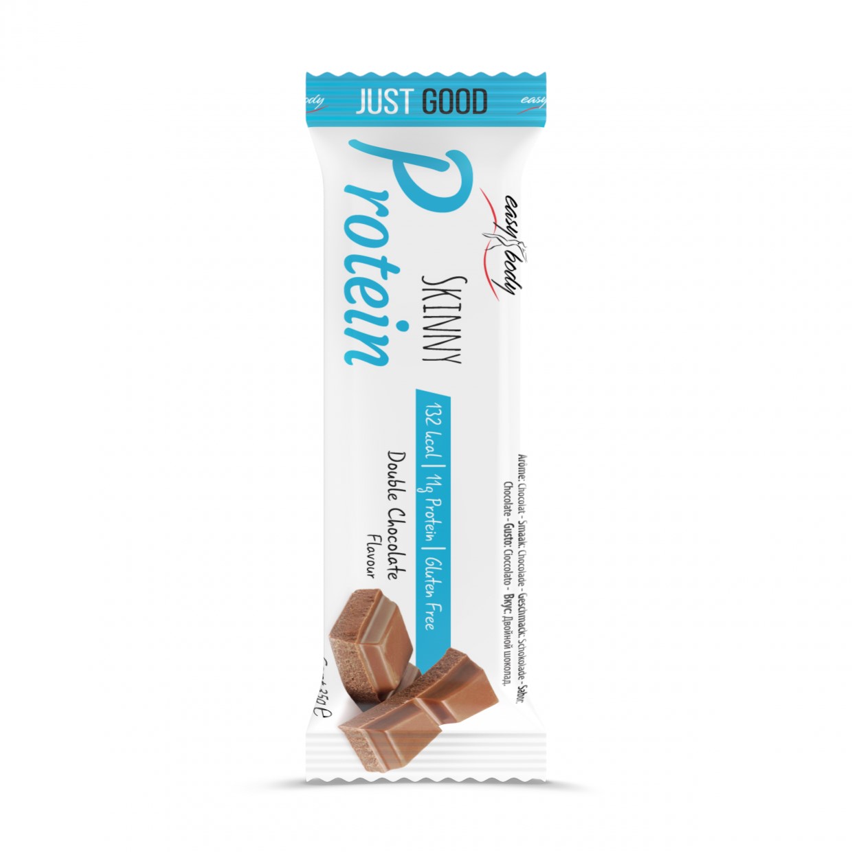 QNT Easy Body High Protein Nutrition Bar - Eiwit Reep - 24 x 35 gr - Double Chocolate