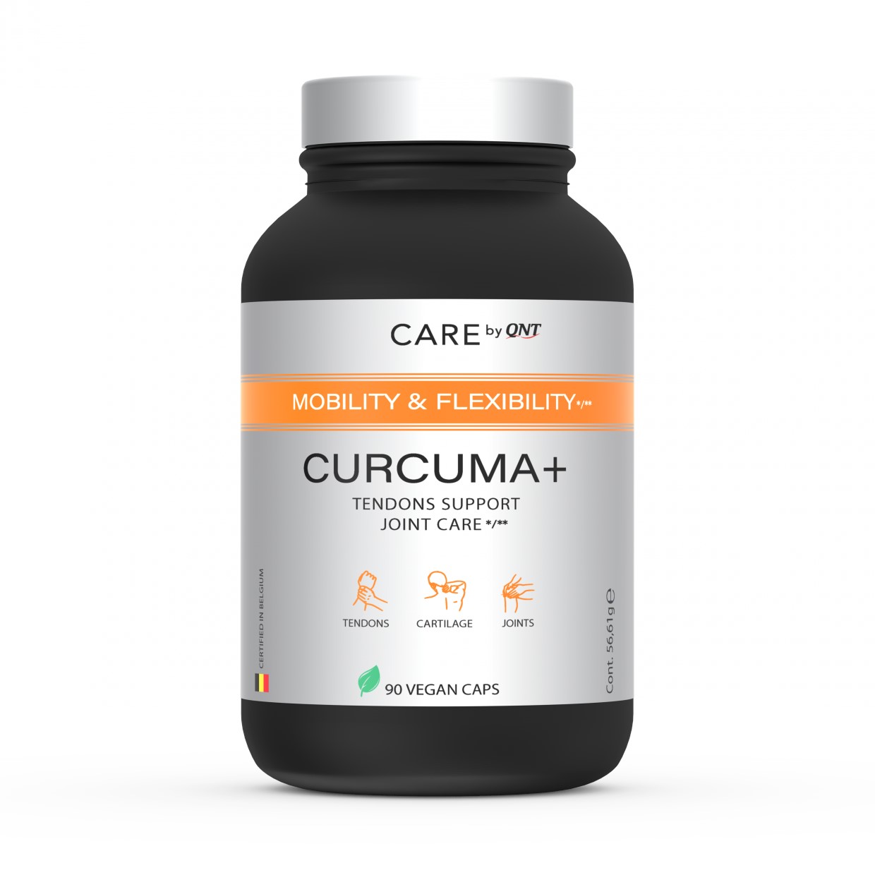 QNT Care Curcuma+ - 90 Vegan Capsules