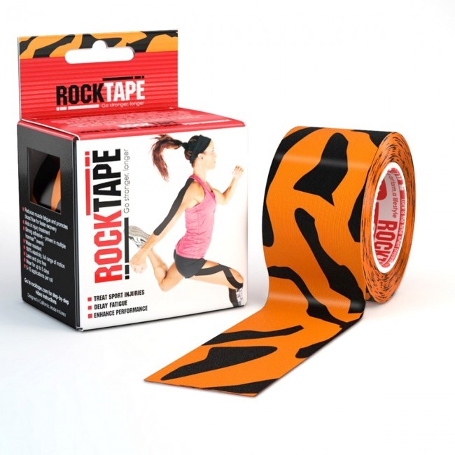 RockTape Classic Kinesiotape - Sporttape - 5 cm x 5 m - Tijger