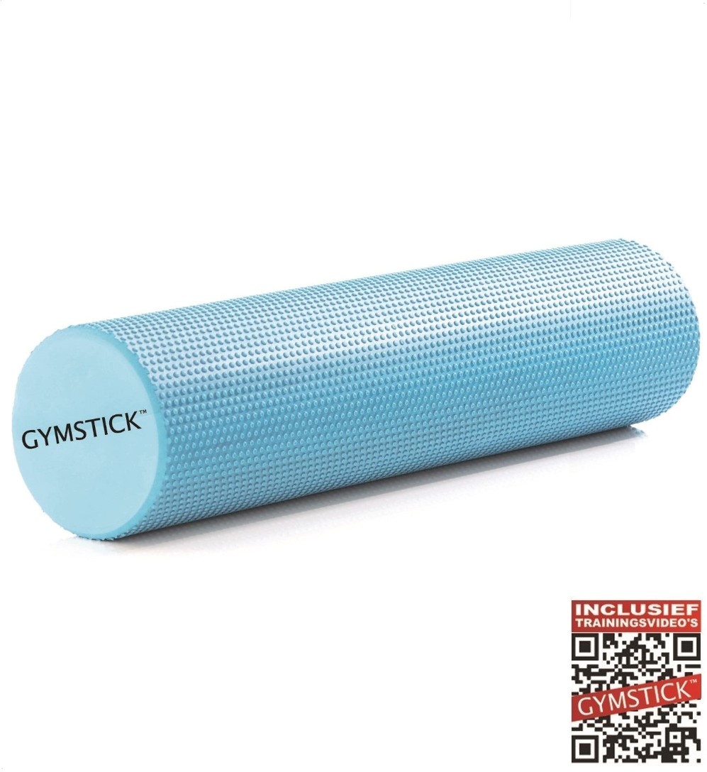 Gymstick Active Foam Roller - 60 cm - Met Trainingsvideo's